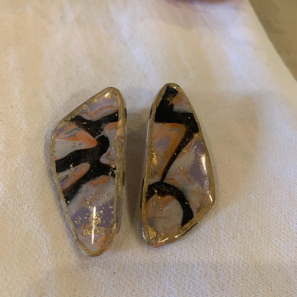 New earrings. Made out of polymer clay. Fun and amazing styles. Studs - Picture 3 of 15